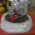 tarta spiderman para Raúl