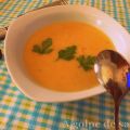 Crema de batata y manzana