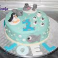 Tarta polar infantil