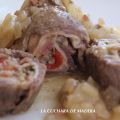 ROLLITOS DE TERNERA RELLENOS Y CUSCÚS