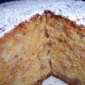 BIZCOCHO CON MERMELADA DE FRESA