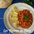 CARNE DE MAGRO DE CERDO CON TOMATE