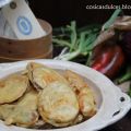Berenjenas y pimientos rebozados