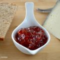 Mermelada de cebollas rojas y arándanos