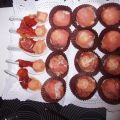 BOMBONES SALADOS DE JAMÓN Y SALMÓN