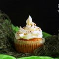 Cupcakes de coco y plátano con crema de[...]