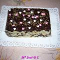 Tartita rápida de chocolate con barquillos