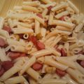 Ensalada de pasta alemana.