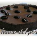 Tarta de galletas oreo.