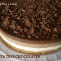 Tarta Tres Chocolates