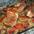 Conejo asado