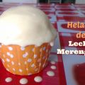 ♥ Helado casero de leche merengada