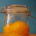 Melocotones en almíbar (Thermomix)