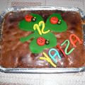 Tarta de mariquitas de la suerte