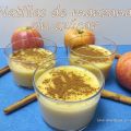 Natillas de manzana sin azúcar
