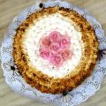 Tarta de merengue italiano tostado con crema de[...]