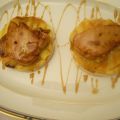 Tosta de Foie Fresco sobre manzana caramelizada