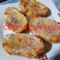 Torrijas en freidora de aire sin aceite