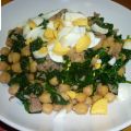 GARBANZOS SALTEADOS CON ATÚN, ESPINACAS Y HUEVO[...]