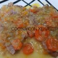 Filetes en salsa con zanahorias en olla GM G