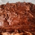 Cake marmolado con glaseado