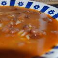 Alubias pintas con arroz