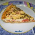 QUICHE DE TOMATE CON OREGANO