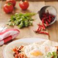 Huevos fritos rancheros
