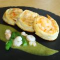 CARACOLAS DE HOJALDRE CON BRANDADA DE BACALAO Y[...]