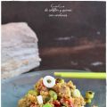 Cus-cus de coliflor y quinoa con verduras
