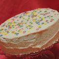 BROWNIE DE CHOCOLATE BLANCO CON FROSTING DE[...]