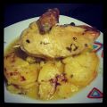Pollo asado con patatas al horno (o a la[...]