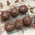 Cookies rellenas de toffee y Nutella