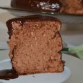 Bizcocho Angel Food de chocolate