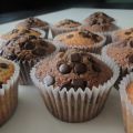Magdalenas con pepitas de chocolate