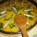 ARROZ CON BOQUERONES Y ESPINACAS