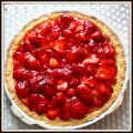 Crostata de fresas y crema pastelera