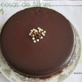 BIZCOCHO DE CHOCOLATE CON COBERTURA