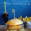 MEGA hamburguesa de atún