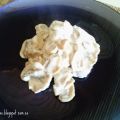 Filetitos a la crema con champiñones