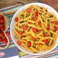 Macarrones integrales con Calabacín, Berenjena[...]