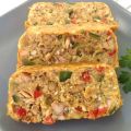 Budín de salmón y requesón