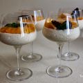 ARROZ CON LECHE CON MELOCOTÓN EN ALMÍBAR