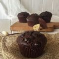 Muffins Integrales de Chocolate Estilo Starbucks