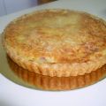 TARTA SALADA DE PATATAS Y JAMON  COCIDO