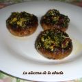 CHAMPIÑONES RELLENOS DE JAMÓN