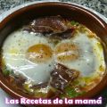 Receta de huevos a la Flamenca