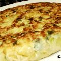 Tortilla de papas y verduras