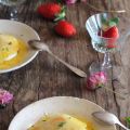 Raviolis de piña rellenos de crema de[...]