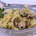 Fetuccini con almejas
